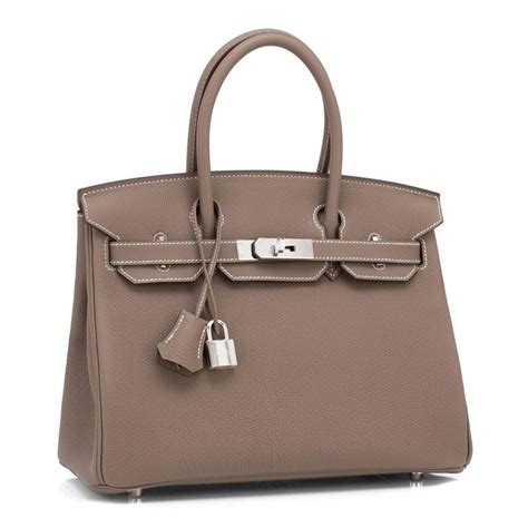 birkin taupe hermes|Birkin etoupe 30.